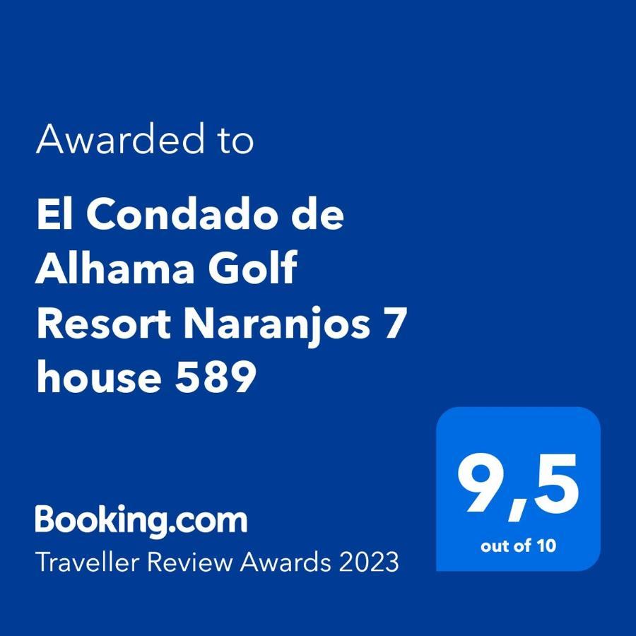 El Condado De Alhama Golf Resort Naranjos 7 House 589 Alhama de Murcia Kültér fotó